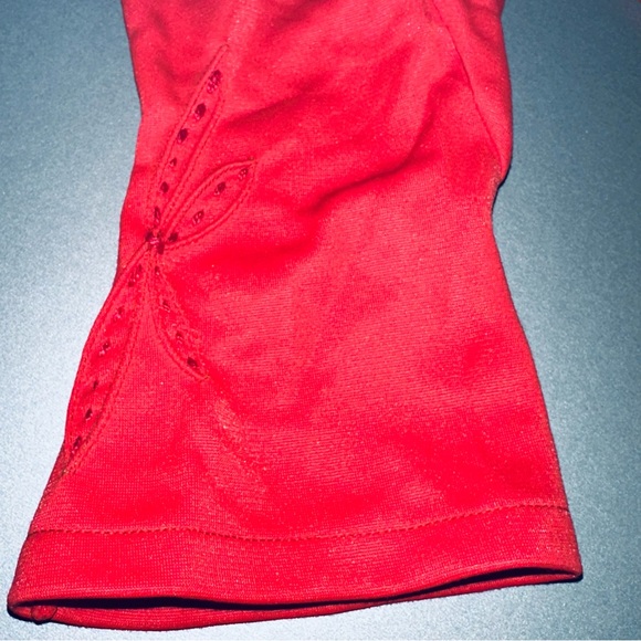 Vintage Red Paris Gloves 1940’s - Picture 3 of 5